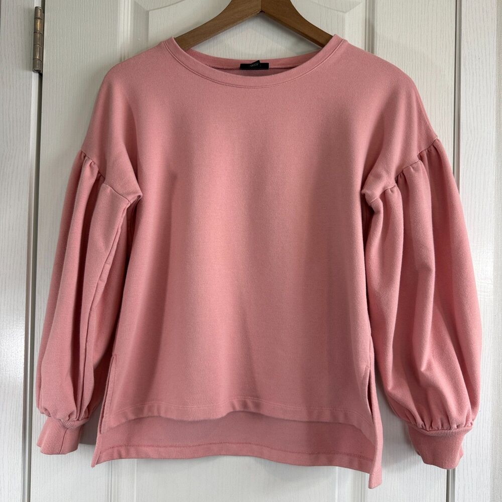 a.n.a A New Approach Women's Pink Long Balloon Sleeve Top Size XS